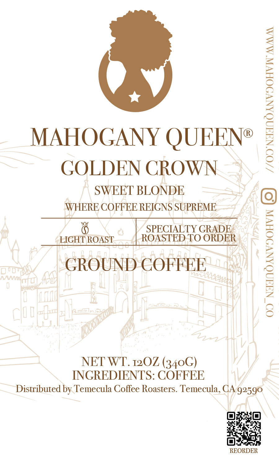 Blonde roasted coffee