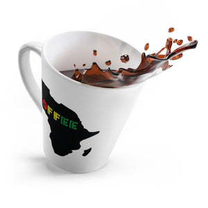 Africa Latte 12 oz mug - Mahogany Queen