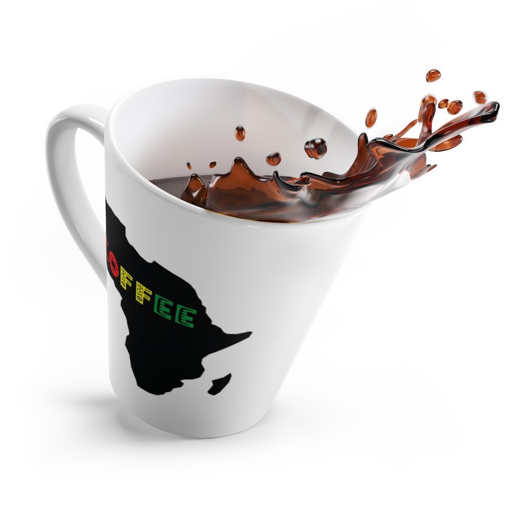Africa Latte 12 oz mug - Mahogany Queen