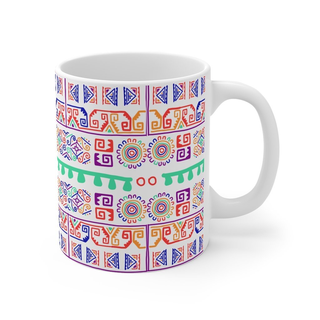 African Tribal 11oz Mug - Mahogany Queen