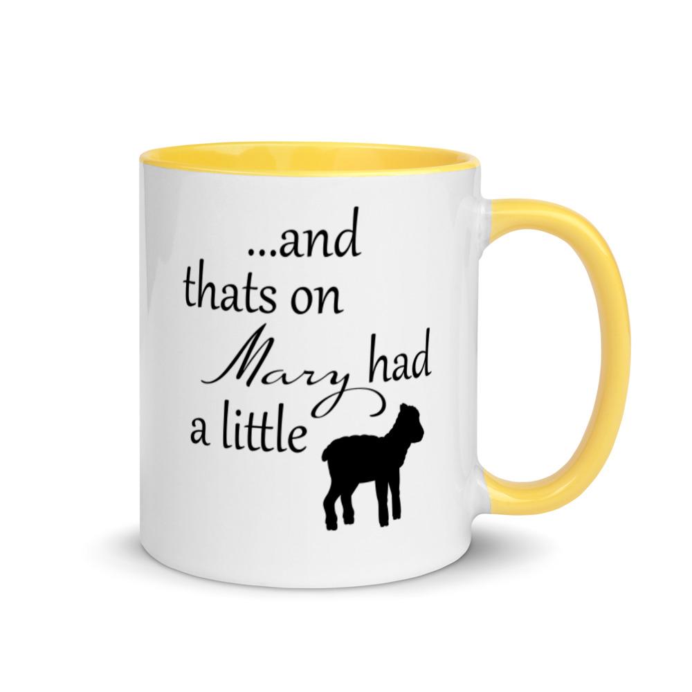 And thats on Mary had a little lamb mug - Mahogany Queen