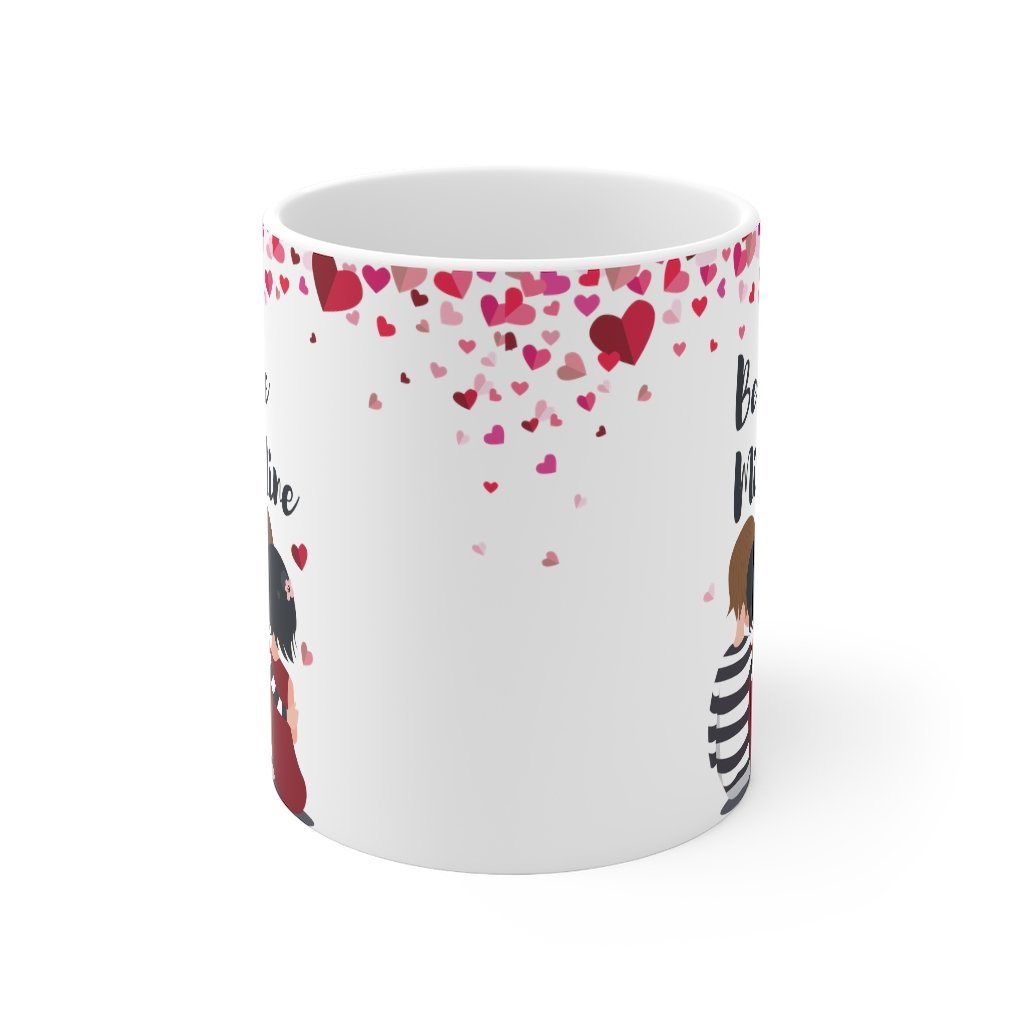 Be Mine Valentines Mug 11oz - Mahogany Queen
