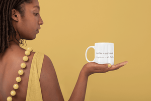 Coffee in one hand, confidence in the other Mug - Mahogany Queen