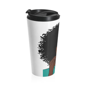 Stainless Steel Travel Mug - Mahogany Queen