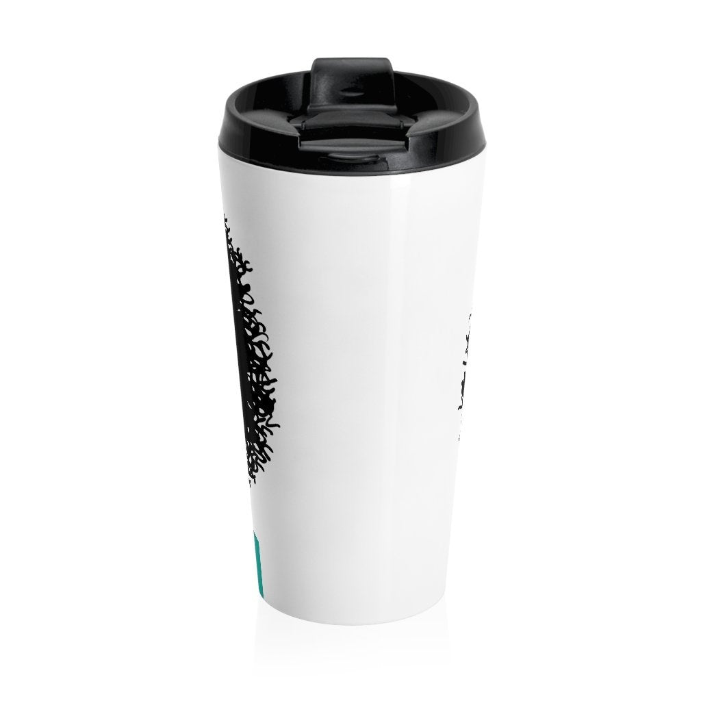 Stainless Steel Travel Mug - Mahogany Queen