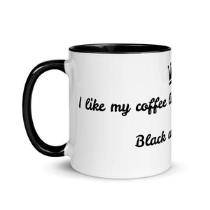 Strong Women Mug with Color Inside - Mahogany Queen