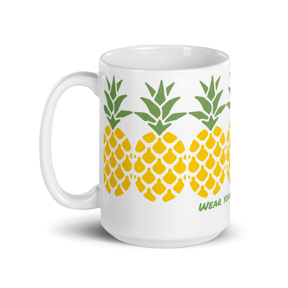Wear Your Crown Queen Pineapple Mug - Mahogany Queen