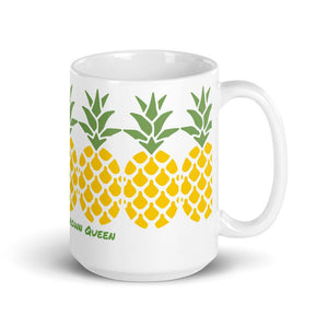 Wear Your Crown Queen Pineapple Mug - Mahogany Queen