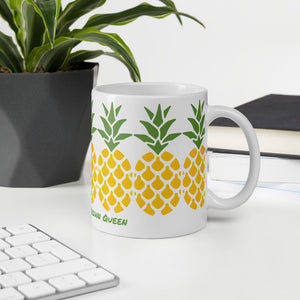 Wear Your Crown Queen Pineapple Mug - Mahogany Queen