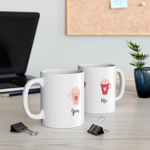 You & Me Sweetheart Mug 11oz - Mahogany Queen
