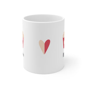 You & Me Sweetheart Mug 11oz - Mahogany Queen