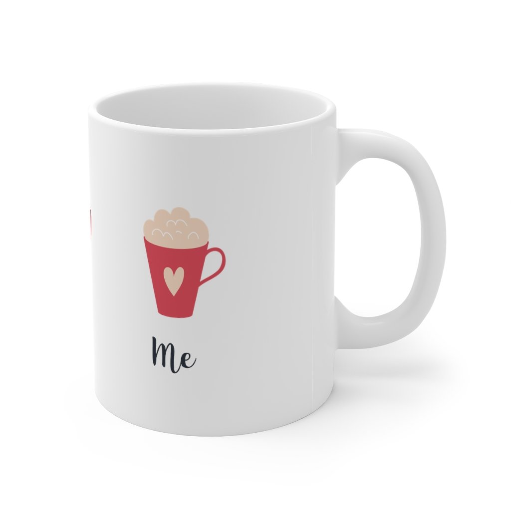 You & Me Sweetheart Mug 11oz - Mahogany Queen