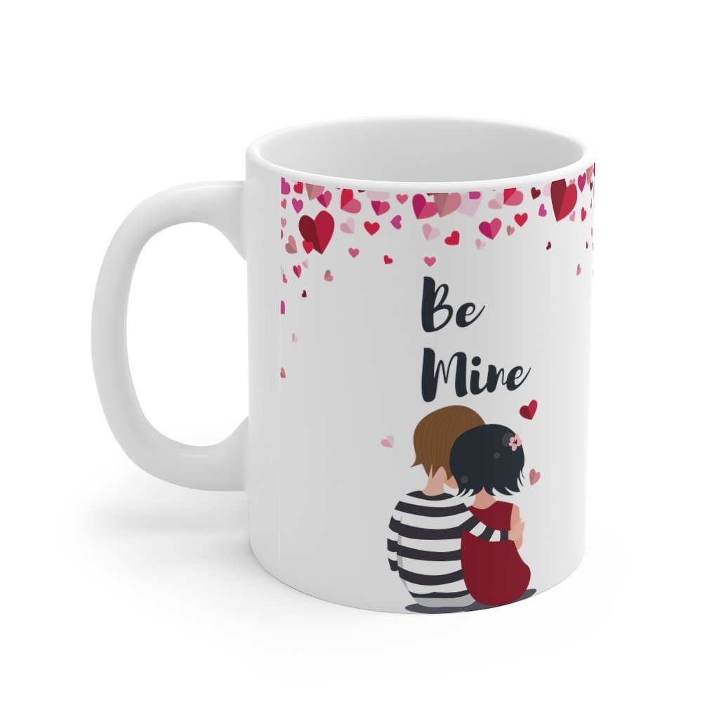Be Mine Valentines Mug 11oz - Mahogany Queen