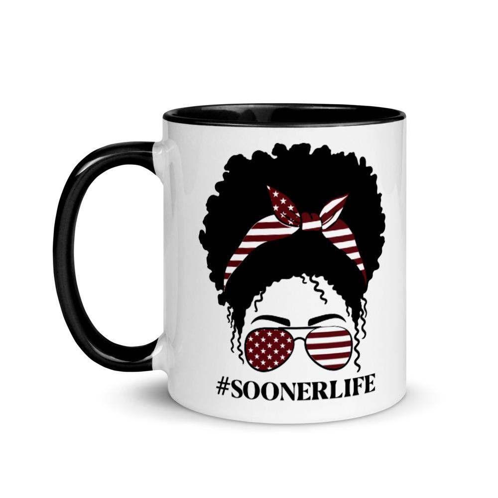 Boomer Sooner with Black Girl Magic - Mahogany Queen