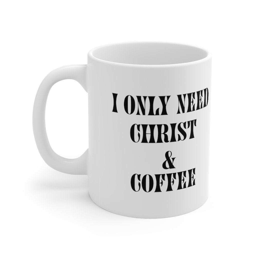 Christ and Coffee Mug - Mahogany Queen