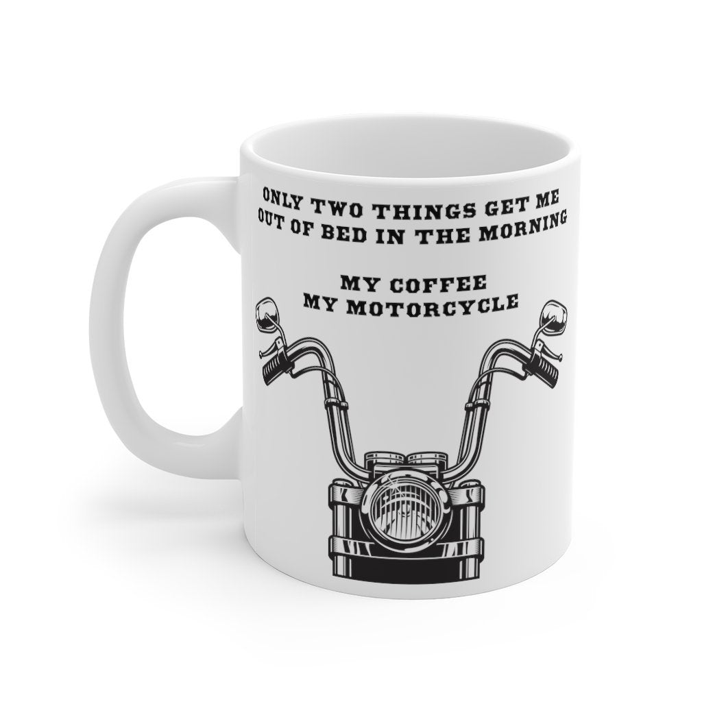 Coffee Motorcycle 11oz Mug - Mahogany Queen