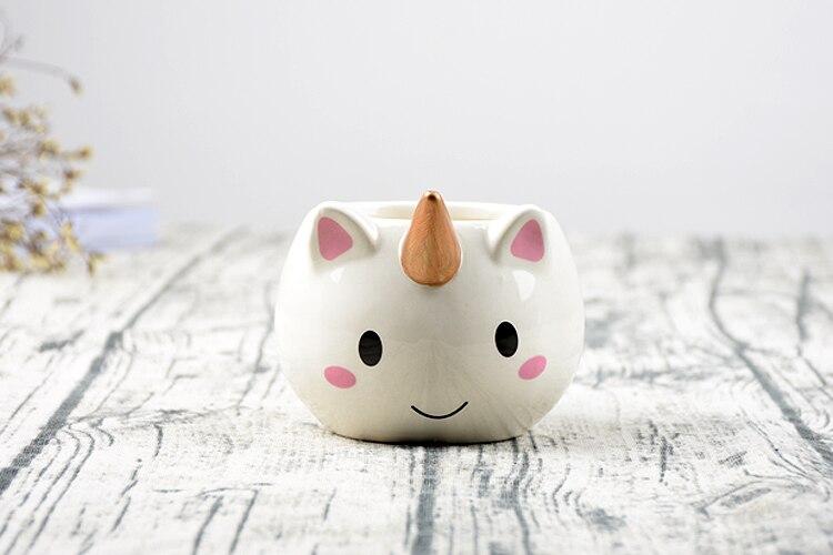 Cute Unicorn Ceramic Coffee or Tea Mug - Mahogany Queen