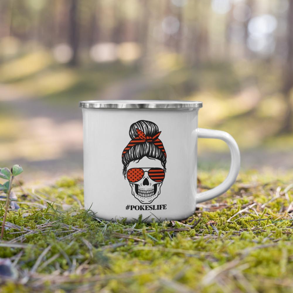 Enamel Mug - Mahogany Queen