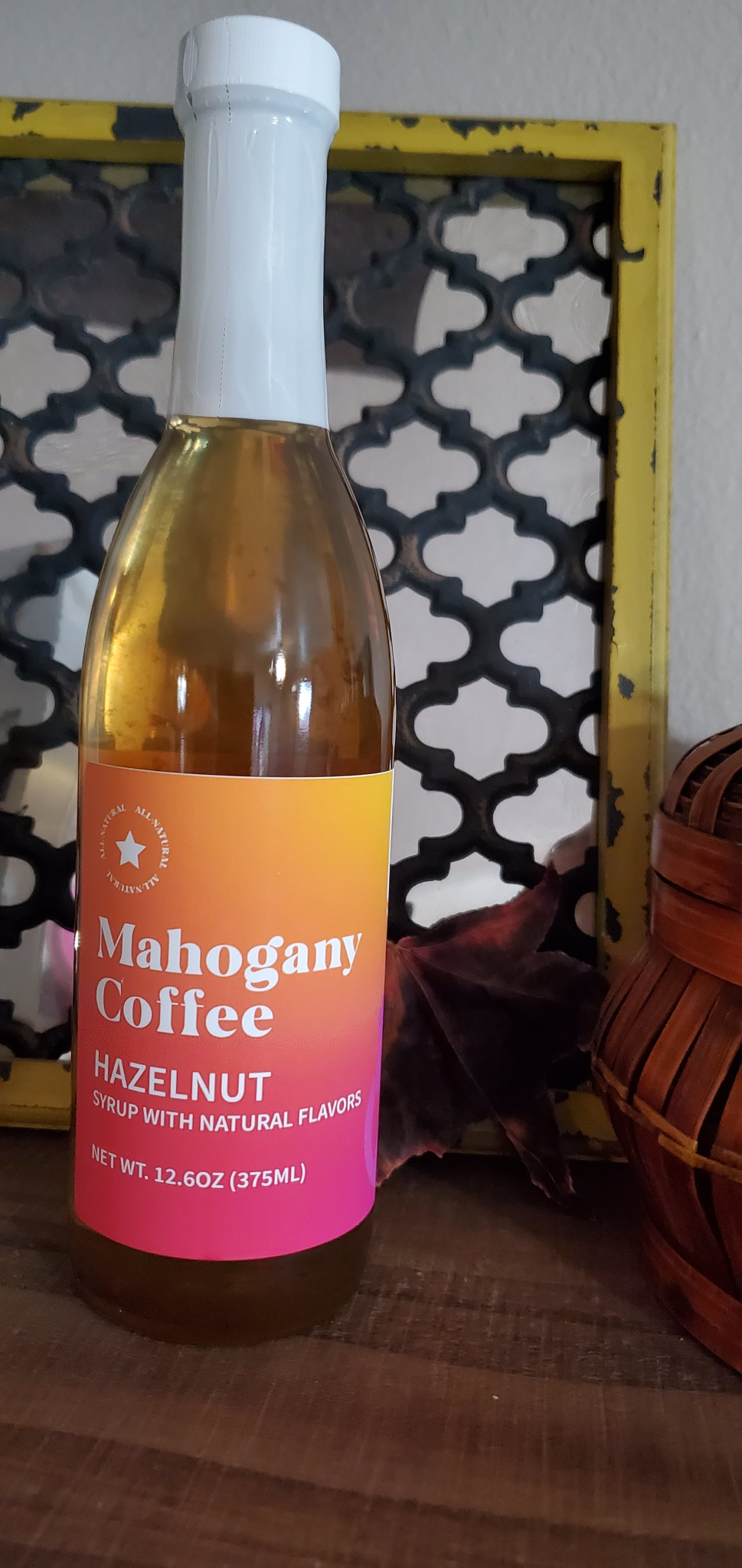 Hazelnut Coffee Syrup - Mahogany Queen