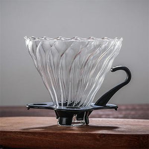 v60 Pour Over Carafe Drip Coffee Pot 300/500/700ml Glass Range